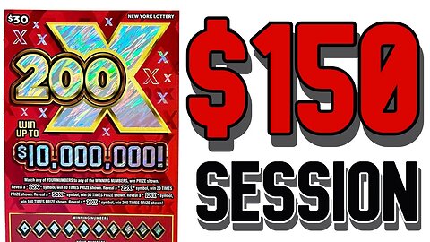 INSANELY GOOD LUCK!! PROFIT!!! | Subscriber Request: $30 Red 200X Lottery Scratch Off Ticket