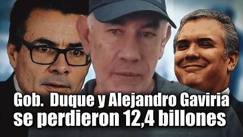 🛑🎥En el Gobierno de Iván Duque y Alejandro Gaviria se perdieron 12,4 billones de pesos de la Salud👇👇