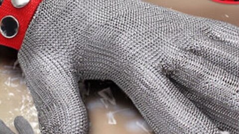 Resistant Anti-cutting Stainless Steel Gloves Reliable Protection