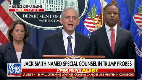 AG Garland appoints Jack Smith, , as Special Counsel in Trump probe on J6 and Mar-a-Lago documents