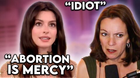 Mom REACTS To Anne Hathaway Is A Babbling Idiot
