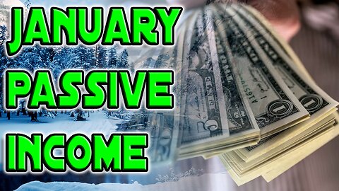 January 2024 Passive Income | Buys, Sells, Options Premiums, and Dividends