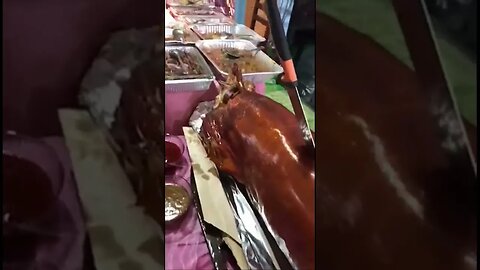 Yummy Lechon Baboy Hapi 60th bday to my second mama charma. Pls Like, Subscribe and comment