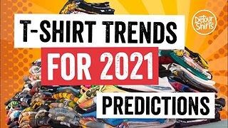 Top 10 T-Shirt Design Trends for 2021 | My fashion predictions for Print on Demand t shirts.