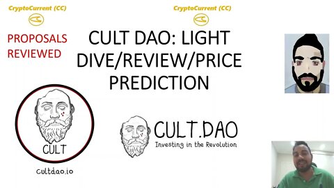 CULT DAO TOKENS (CULT/RVLT) - Light Dive, Price Prediction, Review.