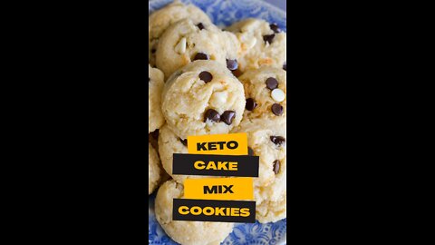 Traditional Keto Recipes Keto Cake Mix Cookies