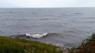 Lake Erie on a Hazy Day Due to Canadian Wildfires ~ June 27, 2023