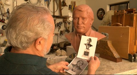 Colorado artist of bust destroyed by vandals in Capitol Building break in speaks out