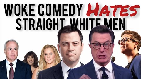 Woke Comedy HATES Straight White Men! Tyler Fischer & Chrissie Mayr! SNL, Colbert, Kimmel