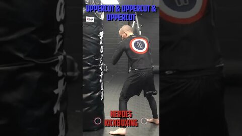 Heroes Training Center | Kickboxing "How To Double Up" Uppercut & Uppercut & Uppercut BH | #Shorts