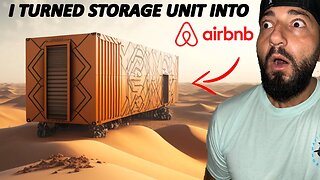 I TURNED A STORAGE RENTAL INTO AN ILLEGAL haunted AIRBNB!