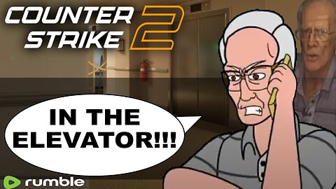 Stuck In The Elevator Guy Plays Counter Strike 2 (Soundboard Trolling)