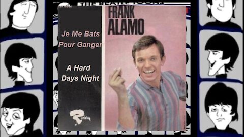 Beatles - Frank Alamo - A Hard Days Night - (3-D Cartoon Promo - 1964) - Bubblerock - HD