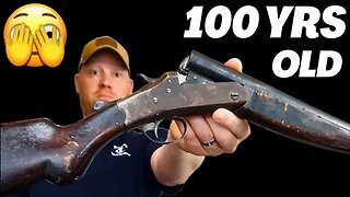 100 YR OLD Shotgun...Will It Shoot??? 🫣🫣🫣