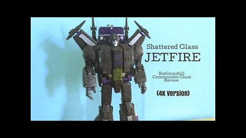 Transformers Shattered Glass JETFIRE Commander Class Review by Rodimusbill *Exclusive* (4K Version)