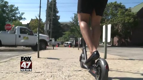 Public hearing scheduled on scooters in Lansing