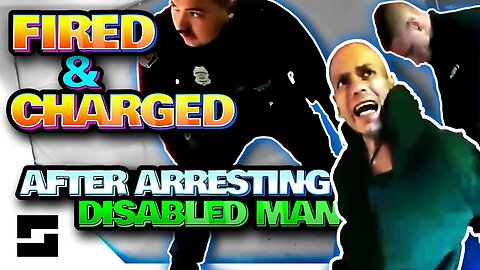 Heartless Cops Brutally Arrest Disabled Man - Officer Fired