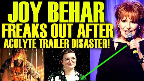 JOY BEHAR FREAKS OUT AFTER THE ACOLYTE TRAILER DISASTER! Disney Star Wars Is Officially Dead