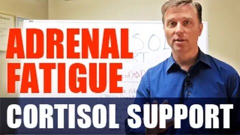 Dr. Berg's Cortisol Support Formula Ingredients - for Adrenal Fatigue