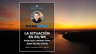 LIVE 16/05/2024 - LA SITUACIÓN EN RIO GRANDE DO SUL