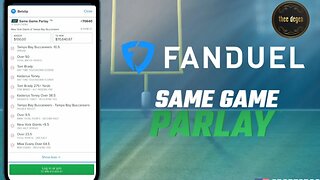 Absolute DISASTER FanDuel Same Game Parlay Wildcard Weekend Promotion