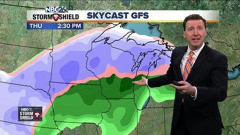 Michael Fish's NBC26 Storm Shield weather forecast