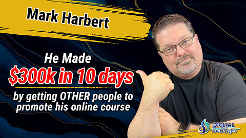 $300k in 10 Days - How to Get Other People to Promote YOUR Offer with Mark Harbert