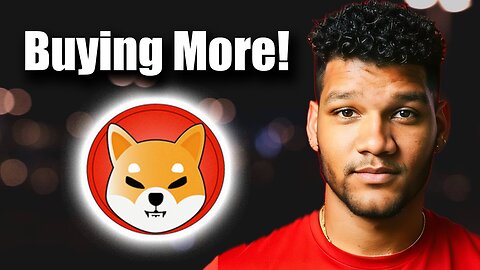 I Officially Bought More SHIB Today!!! Here Is Why