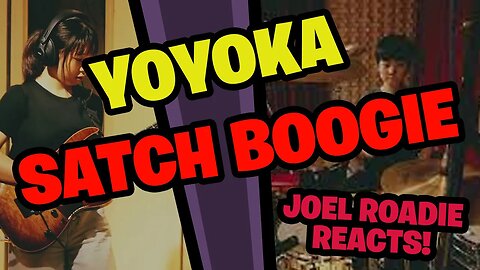 Joe Satriani - Satch boogie / YOYOKA's 12th Birthday Session - Roadie Reacts