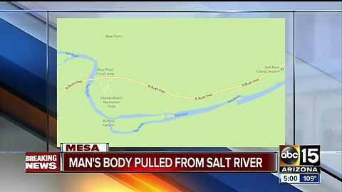 MCSO: Man drowns at Salt River after 20-foot jump