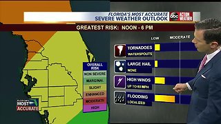 Stormy Friday: Severe weather possible in Tampa Bay area on Friday