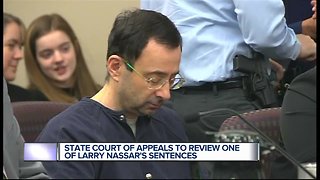 MI Court of Appeals will review one of Larry Nassar's sentences