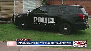 Pawhuska police working on transparency