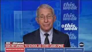 Fauci: Testing Negative to End COVID Isolation Is Now Under Consideration