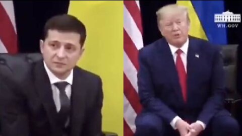 Look On Zelensky’s Face When Trump Called Out Biden/Ukraine Corruption In Front Of Him is Priceless