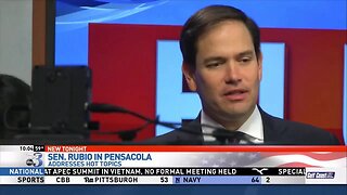 Rubio discusses Puerto Rico, veterans on ABC 3 Pensacola