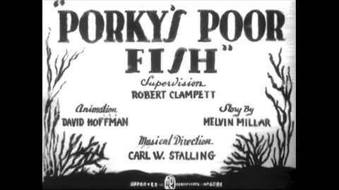 1940, 4-27, Looney Tunes, Porky’s poor fish