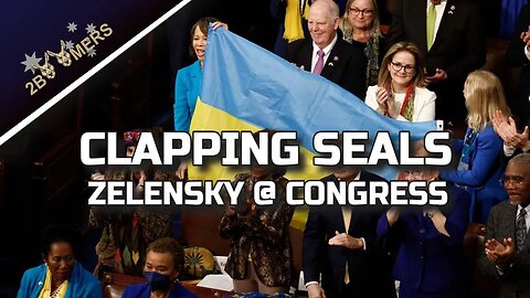 ZELENSKY IN THE US CONGRESS - JUST LIKE CLAPPING SEALS