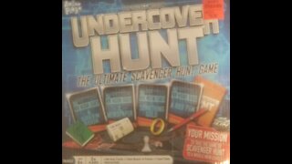 Undercover Hunt Board Game (2019, Anker Play) -- What's Inside