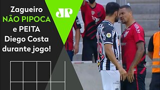 "VAI SE FO***!" Diego Costa é PEITADO por rival e TRETA em Athletico-PR x Atlético-MG!