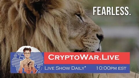 CRYPTO WAR LIVE - My Basic Technical Analysis and Computer Tricks 1/11/2022