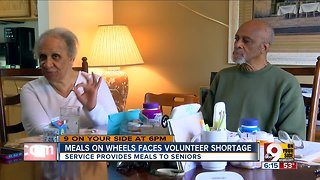 Meals on Wheels faces volunteer shortage