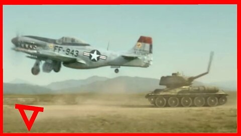 What happens when a T34-85 tries to Swat a P-51 out of the air - The Long Way Home.