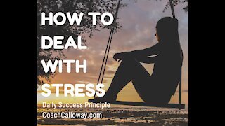 Success Principle: How To Deal With Stress In A Way That Will Lead To Success.
