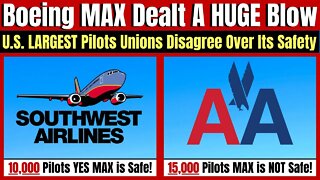 Boeing May Still Cancel The MAX 10 And 7 As US Pilot's Unions Go To War Over Cockpit Safety Upgrades