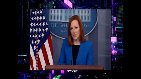 Psaki Tries Her Best To Defend Joe Biden Being The Only World Leader to Wear Mask At Virtual Summit