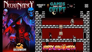 Games from the Crypt 2023 - The Secret of Necronancy (Nes Homebrew Demo)
