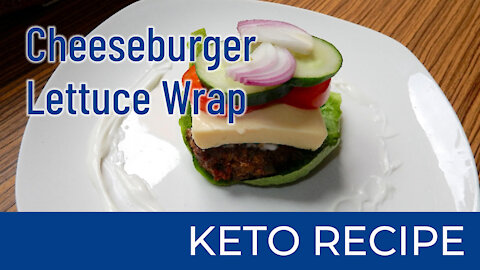 Cheeseburger Lettuce Wrap | Keto Diet Recipes