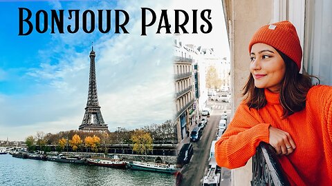 PARIS TRAVEL VLOG | Indian Girl Traveling Solo in Paris! Ep01