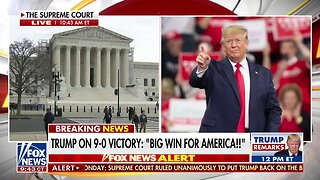 Trump Touts Supreme Court Ruling As 'Great Win For America'